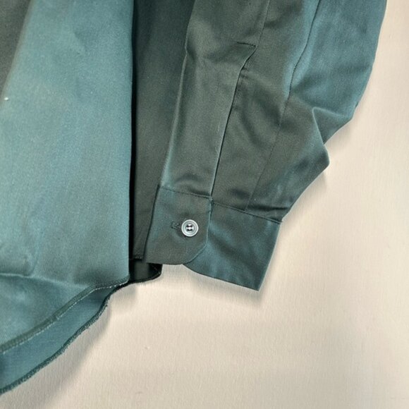 GWG Vintage 60s Nev’R Press Button Down Work Shirt L/XL - Picture 5 of 6